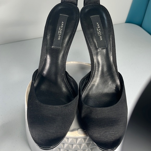 Ann Taylor Satin Bandage Leg Lace Tie Up Ribbon Stilettos Heels Women’s size 7 - Picture 6 of 16